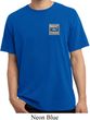 Mens Ford Shirt Built Ford Tough Pocket Print Pigment Dyed Tee T-Shirt