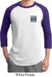 Mens Ford Shirt Built Ford Tough Pocket Print Raglan Tee T-Shirt