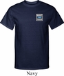 Mens Ford Shirt Built Ford Tough Pocket Print Tall Tee T-Shirt