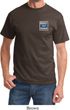 Mens Ford Shirt Built Ford Tough Pocket Print Tee T-Shirt