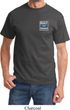 Mens Ford Shirt Built Ford Tough Pocket Print Tee T-Shirt