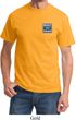 Mens Ford Shirt Built Ford Tough Pocket Print Tee T-Shirt