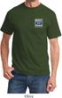 Mens Ford Shirt Built Ford Tough Pocket Print Tee T-Shirt