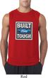 Mens Ford Shirt Built Ford Tough Sleeveless Tee T-Shirt