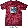 Mens Ford Shirt Built Ford Tough Spider Tie Dye Tee T-shirt