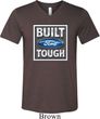 Mens Ford Shirt Built Ford Tough Tri Blend V-neck Shirt