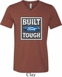 Mens Ford Shirt Built Ford Tough Tri Blend V-neck Shirt