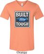 Mens Ford Shirt Built Ford Tough Tri Blend V-neck Shirt