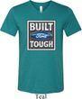 Mens Ford Shirt Built Ford Tough Tri Blend V-neck Shirt