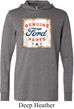 Mens Ford Shirt Distressed Genuine Ford Parts Lightweight Hoodie Tee