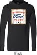Mens Ford Shirt Distressed Genuine Ford Parts Lightweight Hoodie Tee