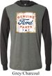 Mens Ford Shirt Distressed Genuine Ford Parts Lightweight Hoodie Tee