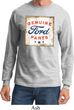 Mens Ford Shirt Distressed Genuine Ford Parts Long Sleeve Tee T-Shirt