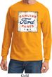 Mens Ford Shirt Distressed Genuine Ford Parts Long Sleeve Tee T-Shirt