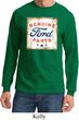 Mens Ford Shirt Distressed Genuine Ford Parts Long Sleeve Tee T-Shirt