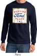 Mens Ford Shirt Distressed Genuine Ford Parts Long Sleeve Tee T-Shirt