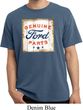 Mens Ford Shirt Distressed Genuine Ford Parts Pigment Dyed Tee T-Shirt
