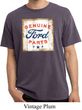 Mens Ford Shirt Distressed Genuine Ford Parts Pigment Dyed Tee T-Shirt