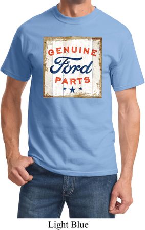 Mens Ford Shirt Distressed Genuine Ford Parts Tee T-Shirt