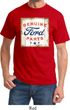 Mens Ford Shirt Distressed Genuine Ford Parts Tee T-Shirt