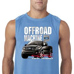 Mens Ford Shirt F-150 4X4 Off Road Machine Sleeveless Shirt