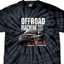 Mens Ford Shirt F-150 4X4 Off Road Machine Spider Tie Dye Shirt