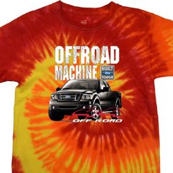 Mens Ford Shirt F-150 4X4 Off Road Machine Tie Dye Shirt