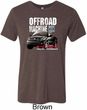 Mens Ford Shirt F-150 4X4 Off Road Machine Tri Blend Crewneck Shirt