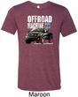 Mens Ford Shirt F-150 4X4 Off Road Machine Tri Blend Crewneck Shirt
