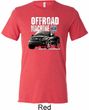 Mens Ford Shirt F-150 4X4 Off Road Machine Tri Blend Crewneck Shirt