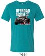 Mens Ford Shirt F-150 4X4 Off Road Machine Tri Blend Crewneck Shirt