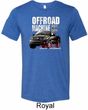 Mens Ford Shirt F-150 4X4 Off Road Machine Tri Blend Crewneck Shirt