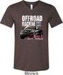 Mens Ford Shirt F-150 4X4 Off Road Machine Tri Blend V-neck Shirt
