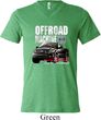 Mens Ford Shirt F-150 4X4 Off Road Machine Tri Blend V-neck Shirt