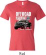 Mens Ford Shirt F-150 4X4 Off Road Machine Tri Blend V-neck Shirt