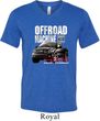 Mens Ford Shirt F-150 4X4 Off Road Machine Tri Blend V-neck Shirt