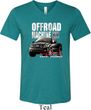 Mens Ford Shirt F-150 4X4 Off Road Machine Tri Blend V-neck Shirt