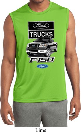 Mens Ford Shirt F-150 Truck Sleeveless Moisture Wicking Shirt