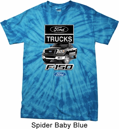 Mens Ford Shirt F-150 Truck Spider Tie Dye Shirt