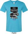 Mens Ford Shirt F-150 Truck Tri Blend V-neck Shirt