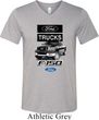 Mens Ford Shirt F-150 Truck Tri Blend V-neck Shirt
