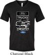 Mens Ford Shirt F-150 Truck Tri Blend V-neck Shirt