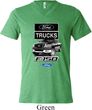 Mens Ford Shirt F-150 Truck Tri Blend V-neck Shirt