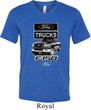 Mens Ford Shirt F-150 Truck Tri Blend V-neck Shirt
