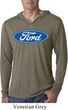 Mens Ford Shirt Ford Oval Lightweight Hoodie Tee T-Shirt