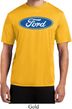 Mens Ford Shirt Ford Oval Moisture Wicking Tee T-Shirt