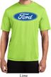 Mens Ford Shirt Ford Oval Moisture Wicking Tee T-Shirt