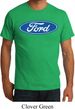 Mens Ford Shirt Ford Oval Organic Tee T-Shirt