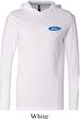 Mens Ford Shirt Ford Oval Pocket Print Lightweight Hoodie Tee