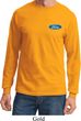 Mens Ford Shirt Ford Oval Pocket Print Long Sleeve Tee T-Shirt